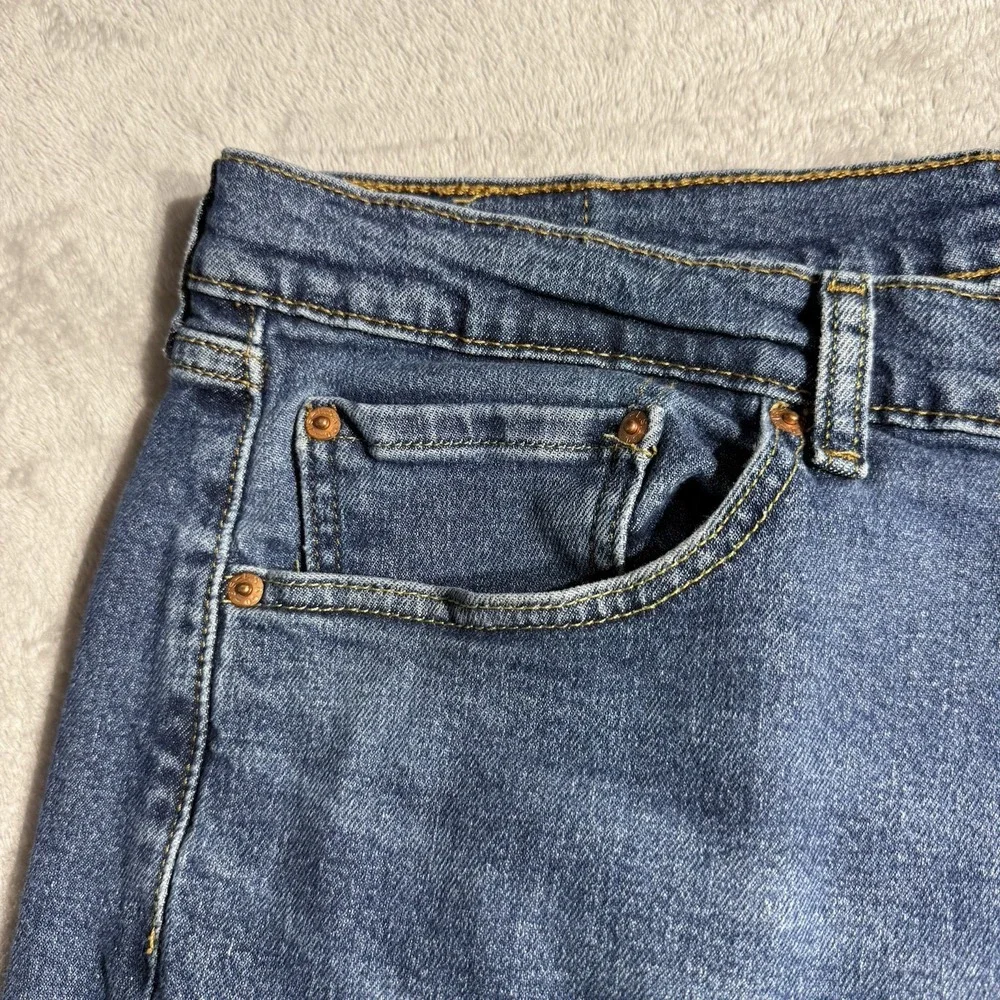 Levi 505 Size‎ 36x30 Mens Regular Fit Straight Leg Blue Jeans